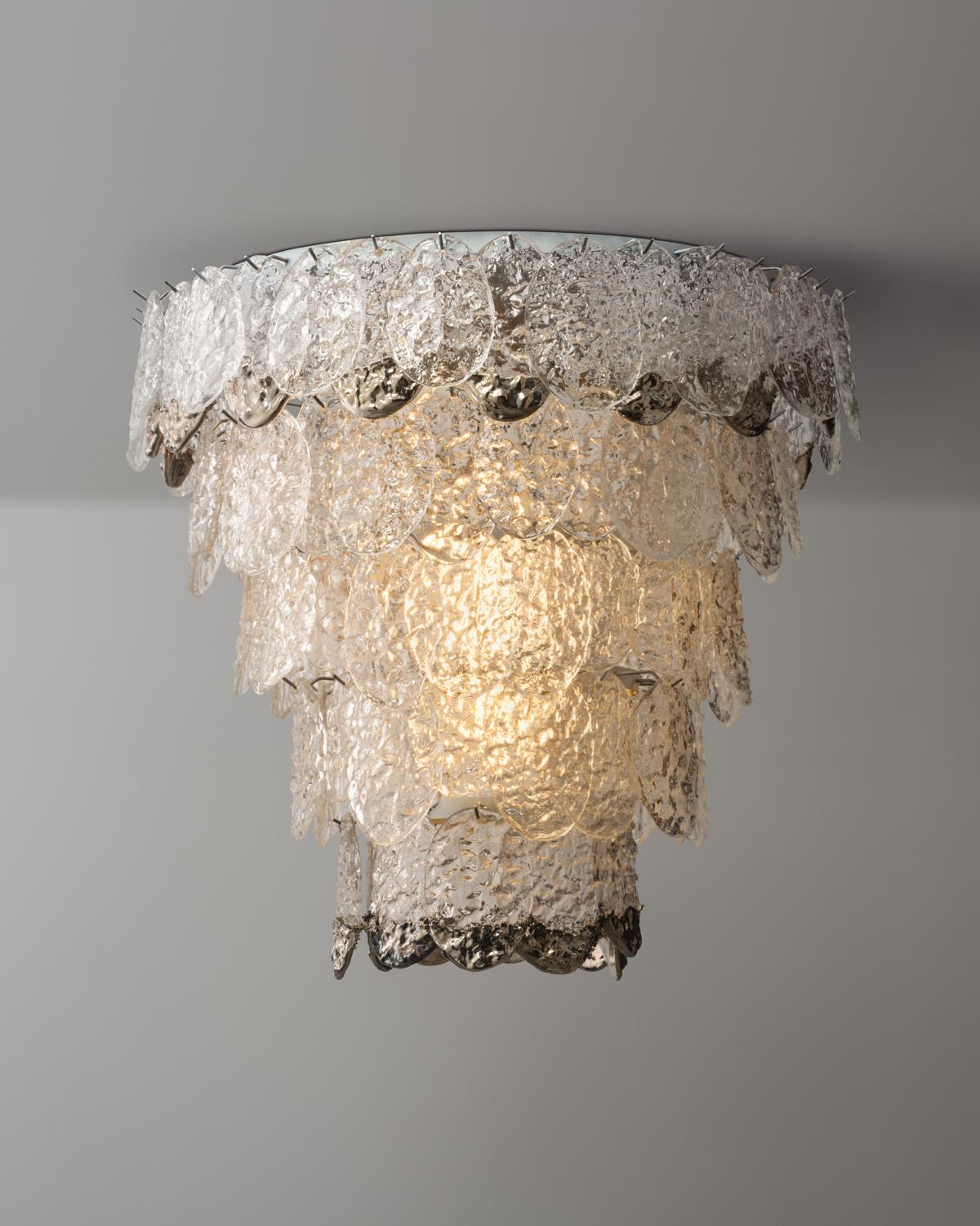 Contemporary Dip Chandelier For Sale
