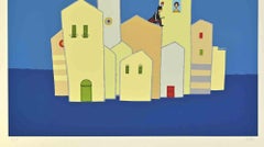 At the Window - Screenprint by Dipas - 1970s