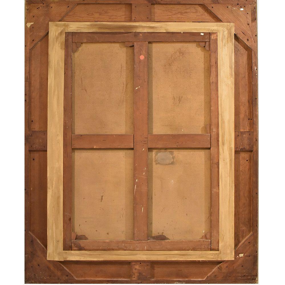 Gemälde Alter Meister, Porträts eleganter Damen, Öl auf Leinwand, Porträt einer Frau, 19 im Angebot 1
