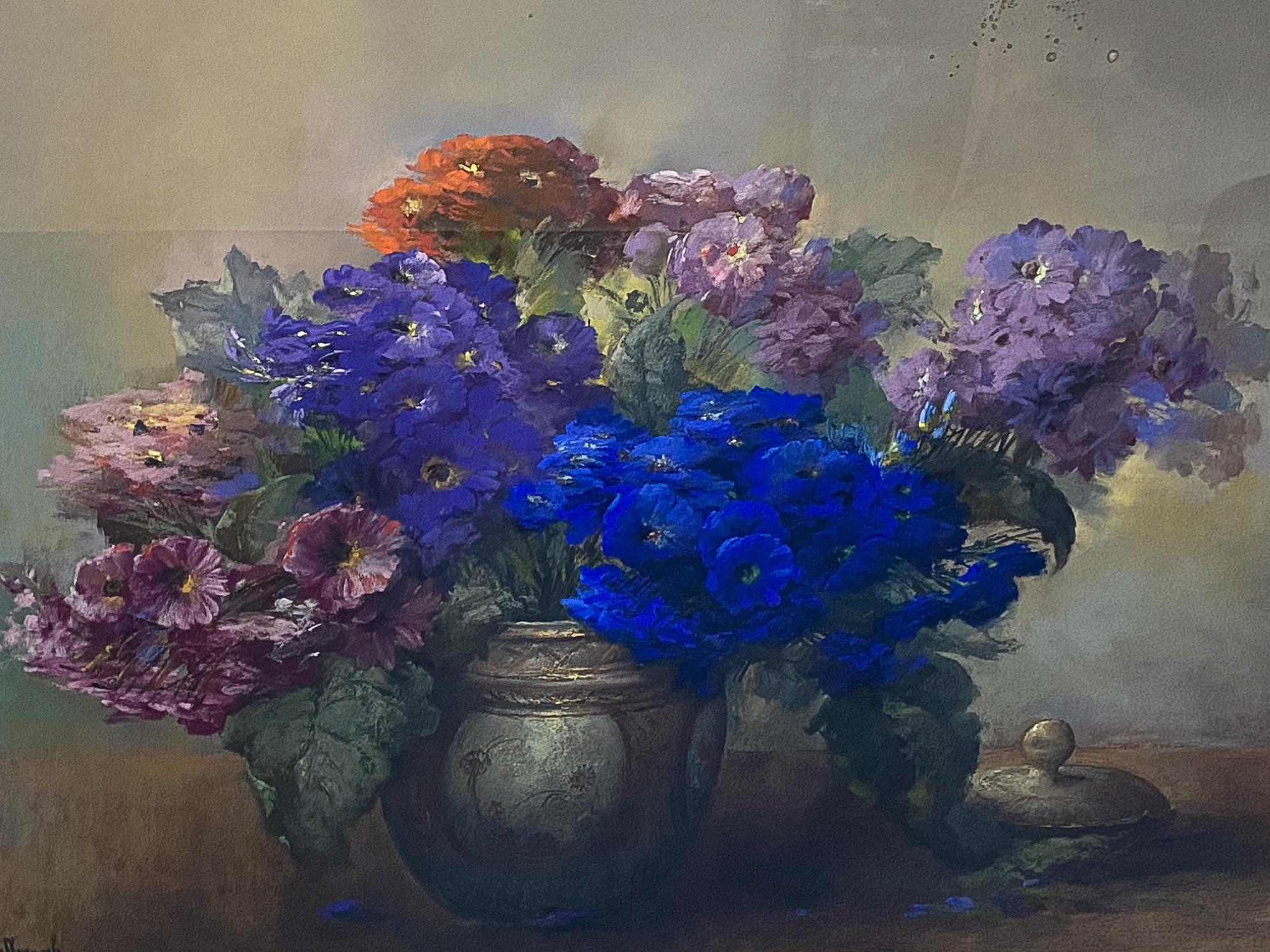 Peinture au pastel 