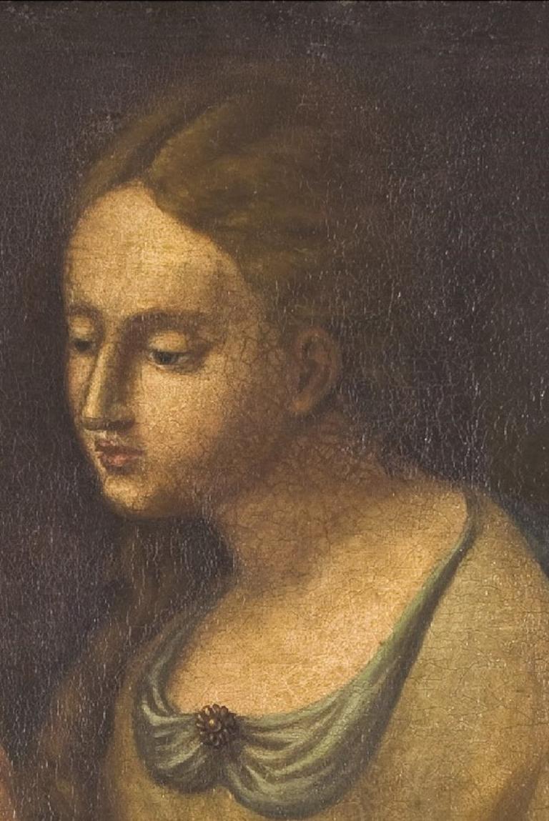 European Dipinto del 1600 Maria Maddalena in vendita