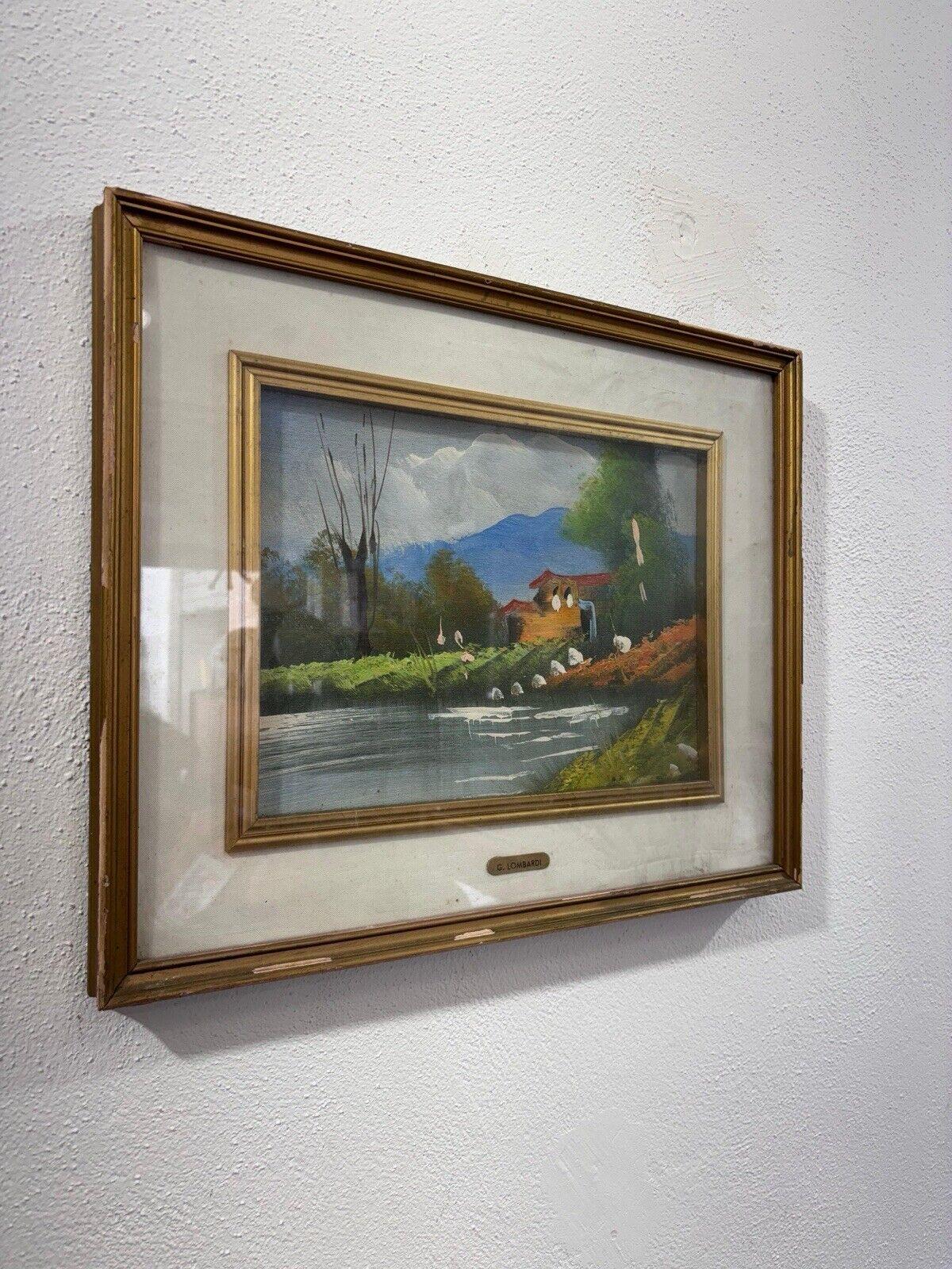 Pintura Giuseppe Lombardi Óleo sobre lienzo Paisaje.


Medidas:

Altura 43 cm

Anchura 53 cm


Óleo sobre lienzo


En buen estado de conservación, signos de tiempo debido al uso y la edad presentes. (Ver foto)