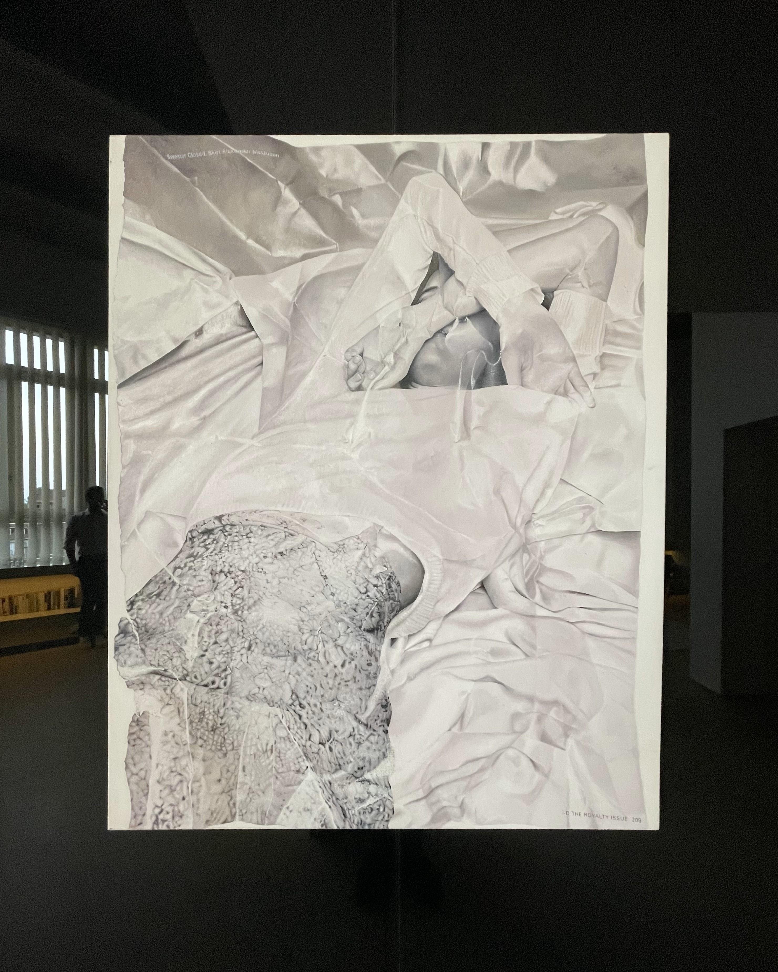Cotton Hyperrealistic painting by Stefania Fersini ( i-D, spring/summer 2012 ) For Sale