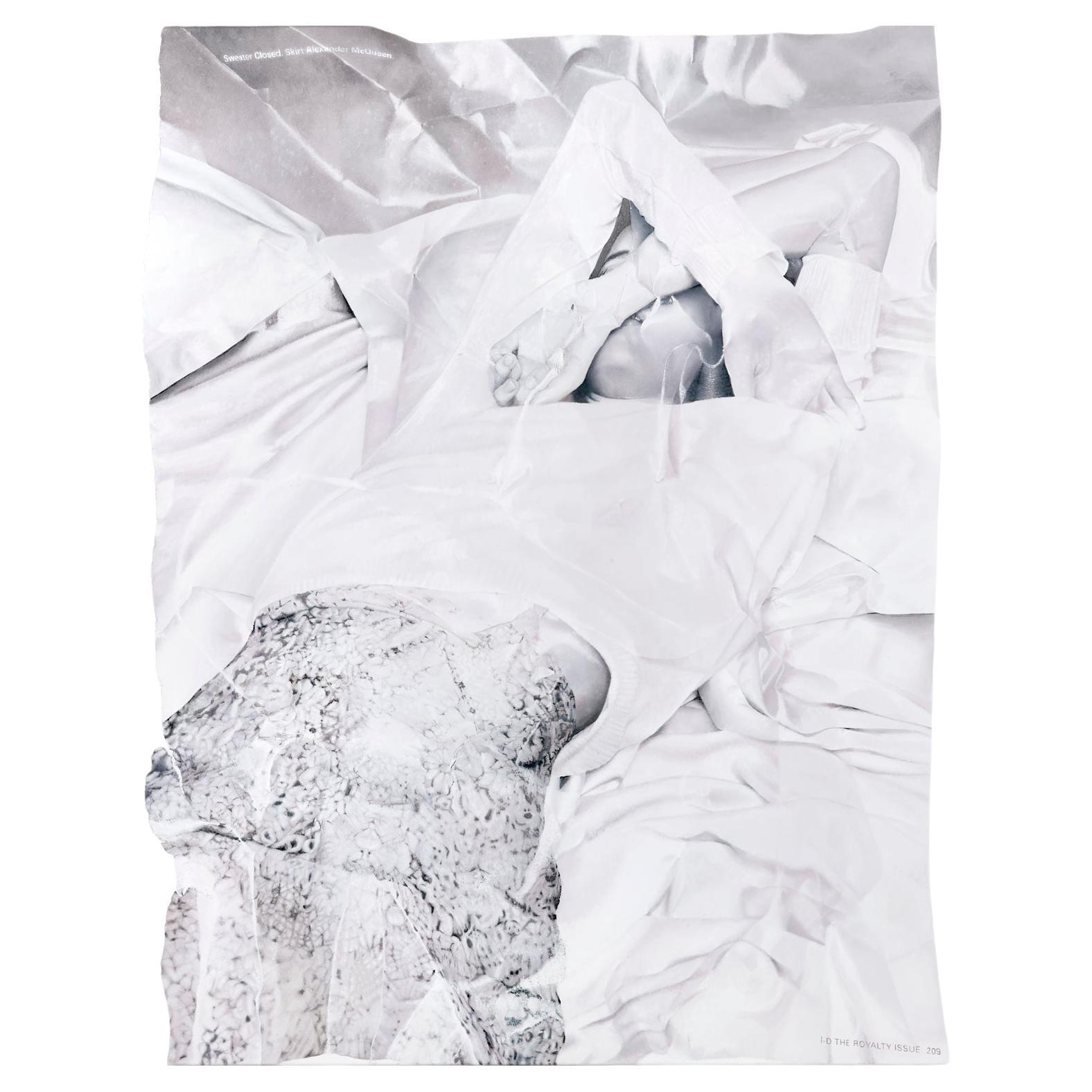 Pintura hiperrealista de Stefania Fersini ( i-D, primavera/verano 2012)