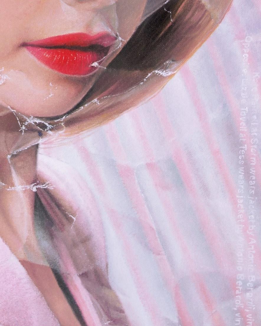 Peinture hyperréaliste de Stefania Fersini ( Ponystep No. 4 2015 ) en vente 5
