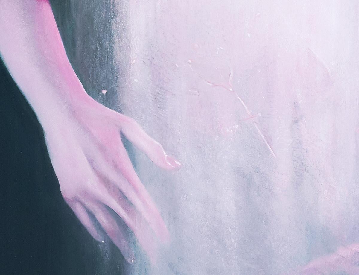 Pintura hiperrealista, óleo sobre lienzo, de Stefania Fersini (Número 137) Aceitado en venta