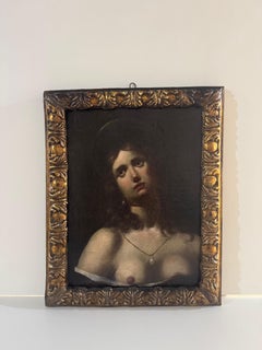 Oil painting on canvas depicting Mary Magdalene—first half of the 17th century.