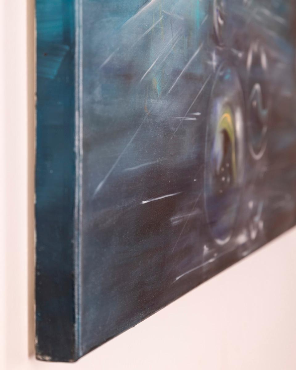 Periodo contemporaneo Dipinto olio su tela titolo 