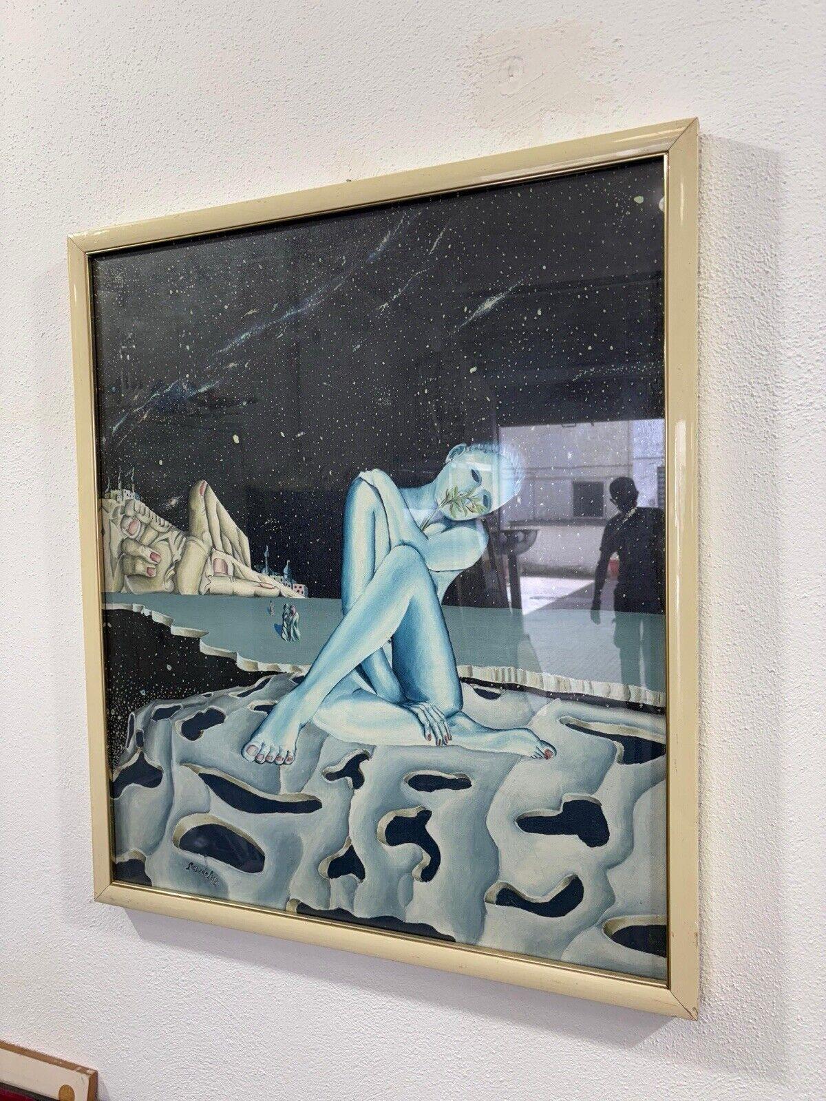 Gemälde Piero De Pace 1994 im Zustand „Gut“ im Angebot in Taranto, IT