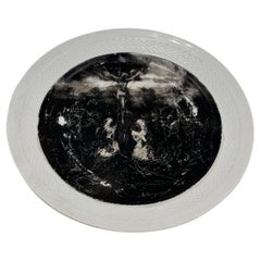 Plaque peinte par Roberto Carignani
