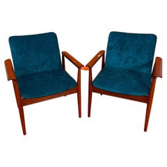 Diplomat Chair by Finn Juhl for France & Søn Pair