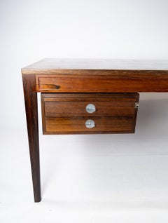 Diplomat Desk Made In Rosewood By Finn Juhl For France & Son From 1960s