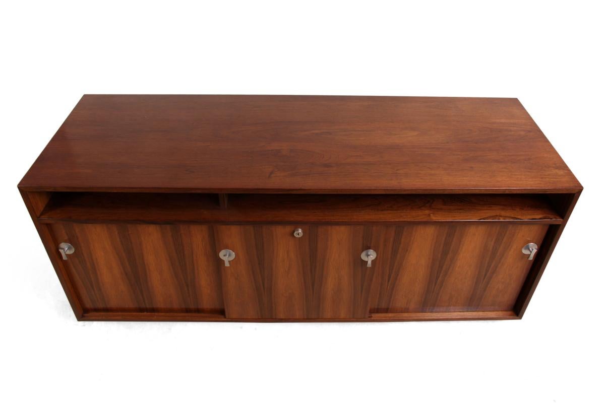 Mid-Century Modern Diplomat Sideboard in Rosewood by Finn Jhul