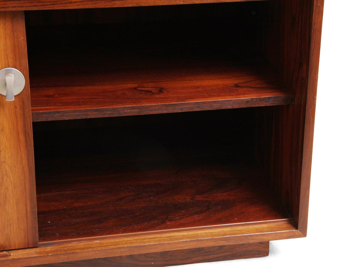 Mid-20th Century Diplomat Sideboard in Rosewood by Finn Jhul