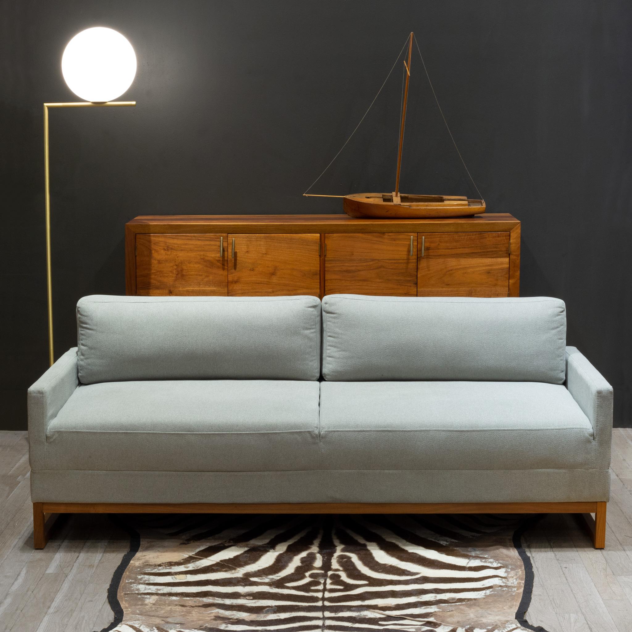 ABOUT

Contact us for more shipping options: S16 Home San Francisco. 

Sofa by day, sleeper by night. This warm and inviting sofa flips forward to become a queen-sized sleeper at a moment's notice. Wooden legs with wool fabric.

    CREATOR Blu Dot
