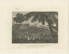 Diplomatic Dawn: The First Encounter of Wallis with Queen Oberea of Tahiti, 1801