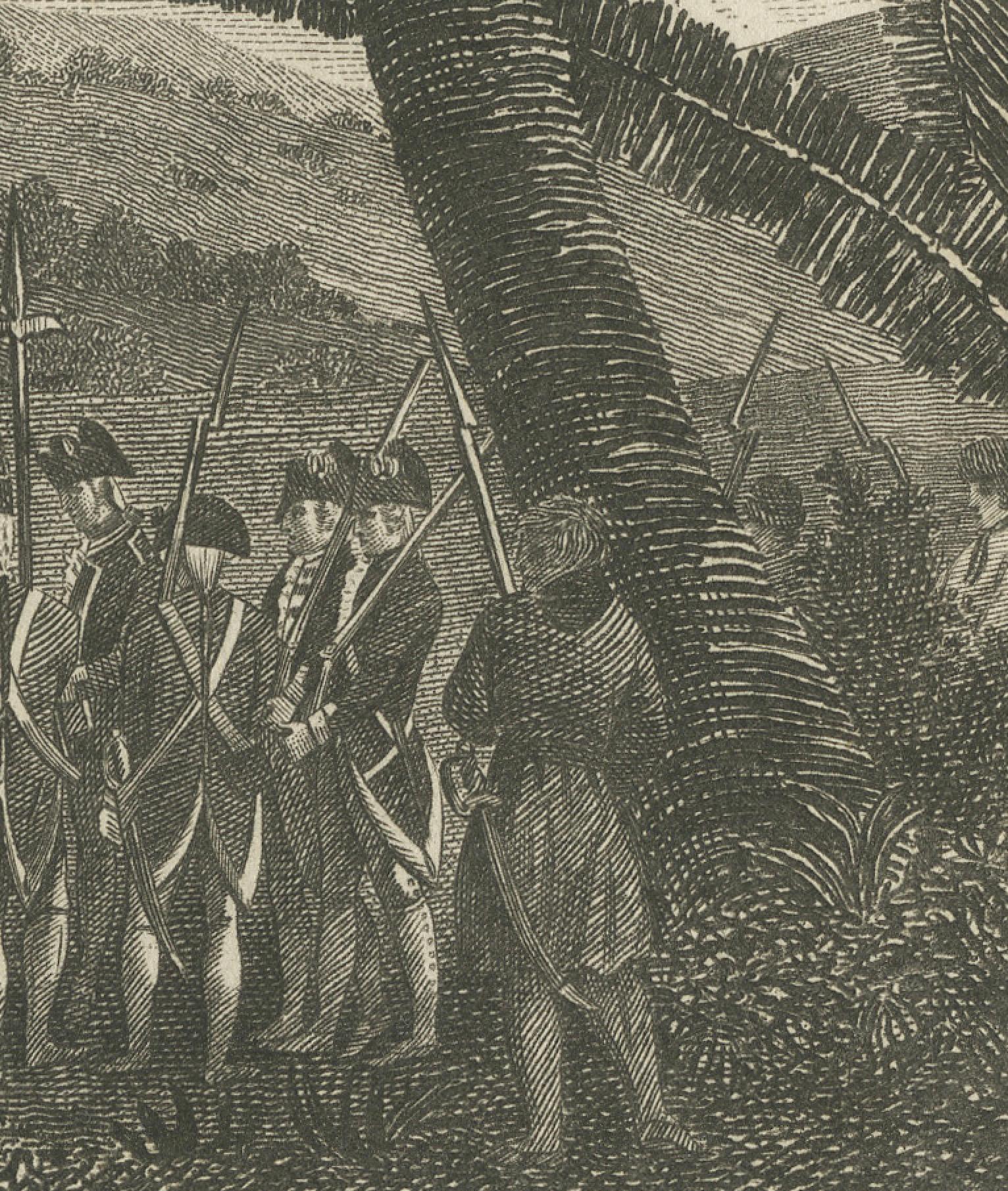 Inciso L'alba diplomatica: il primo incontro tra Wallis e la regina Oberea di Tahiti, 1801 in vendita