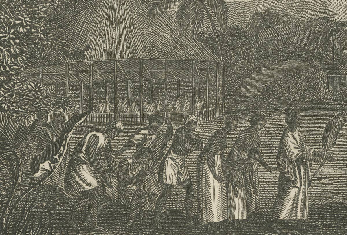 Diplomatic Dawn: The First Encounter of Wallis with Queen Oberea of Tahiti, 1801