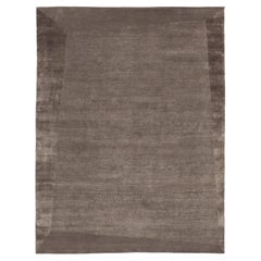Dipped Frame Rug by cc-tapis in Bronze