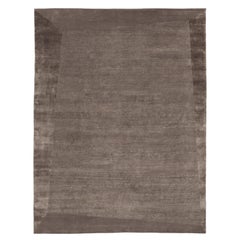 Dipped Frame Rug by cc-tapis in Bronze