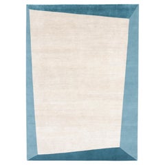 Dipped Frame Rug by cc-tapis in Natural