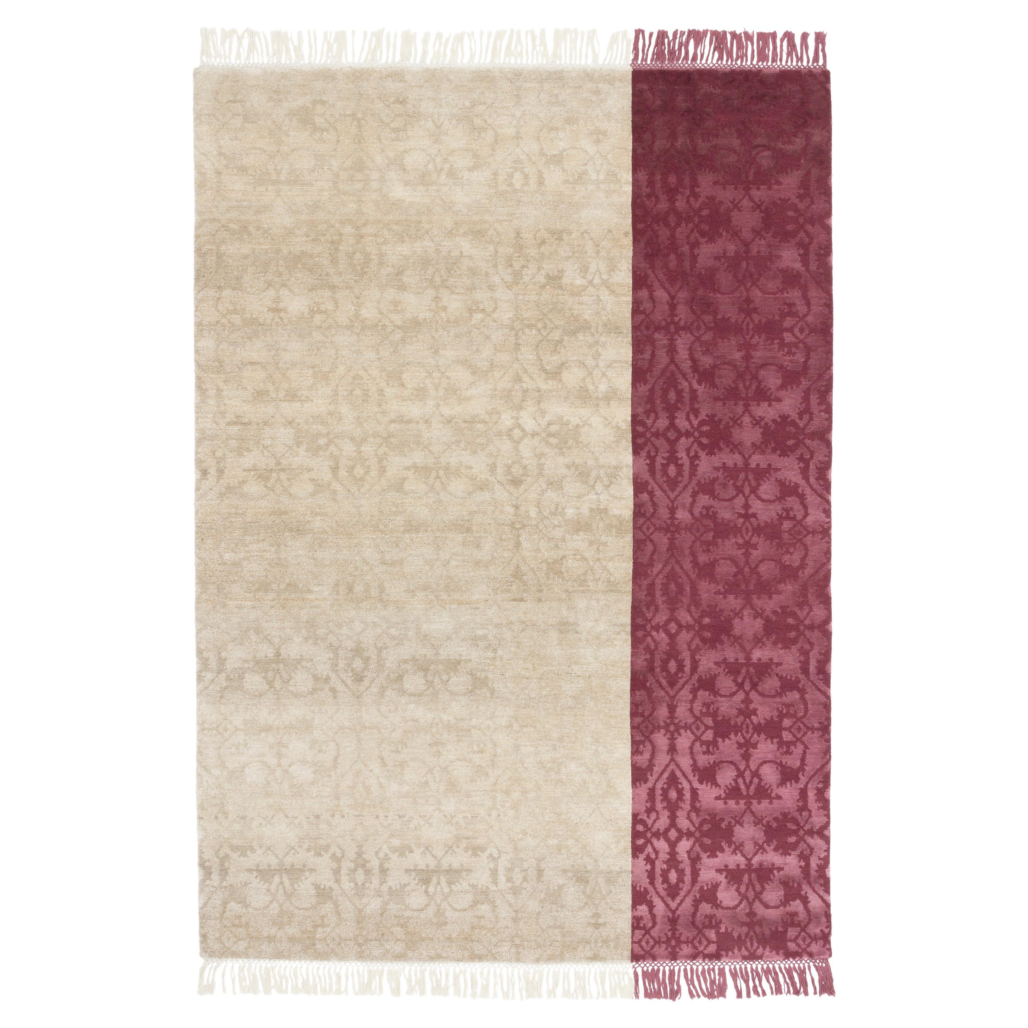 Dipped Lotto Rug by cc-tapis in Vinaccia For Sale at 1stDibs