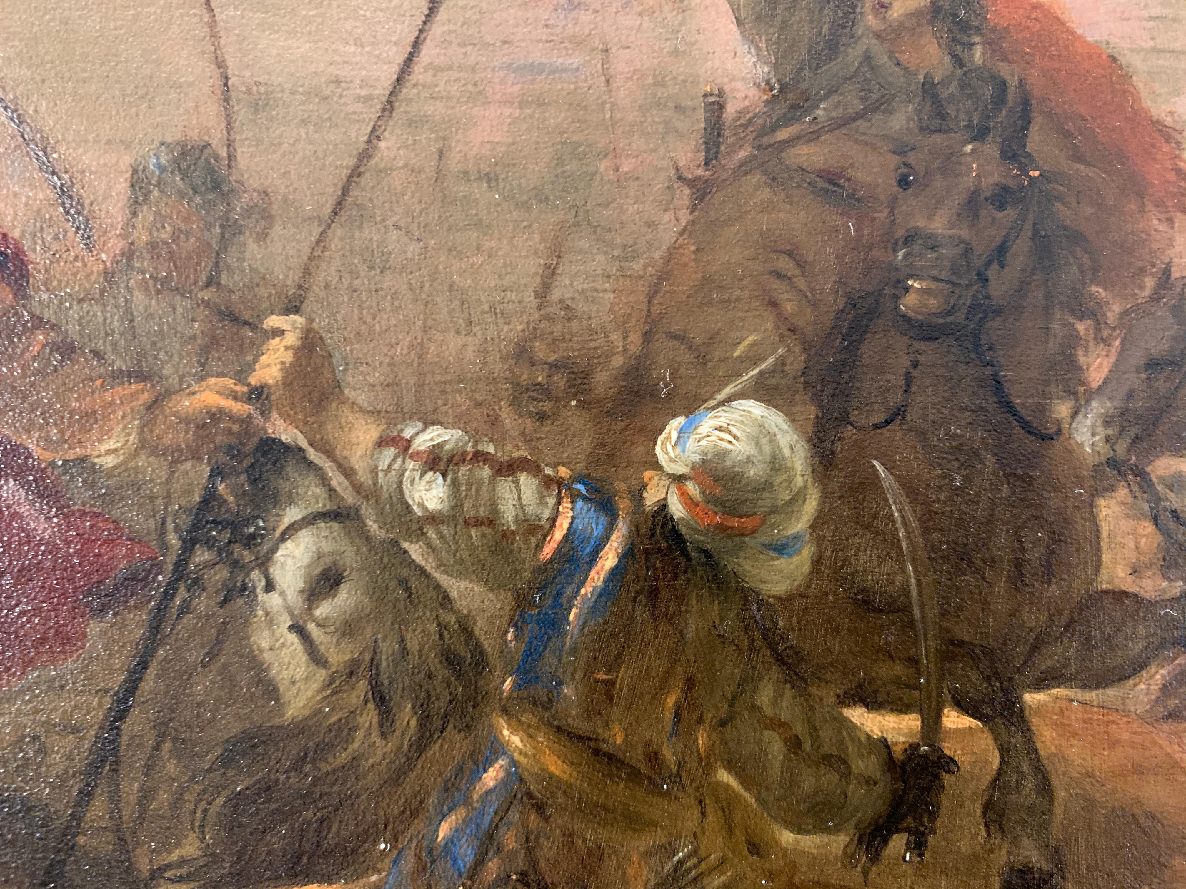 17th century orientalist battle - Orientalist Turkish Arabian Cavalry Skirmish  3