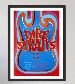 Dire Straits - On Every Street Tour Original Poster by Gary Grimshaw, 1992
