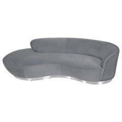 Directional Cloud Sofa on Chrome Base