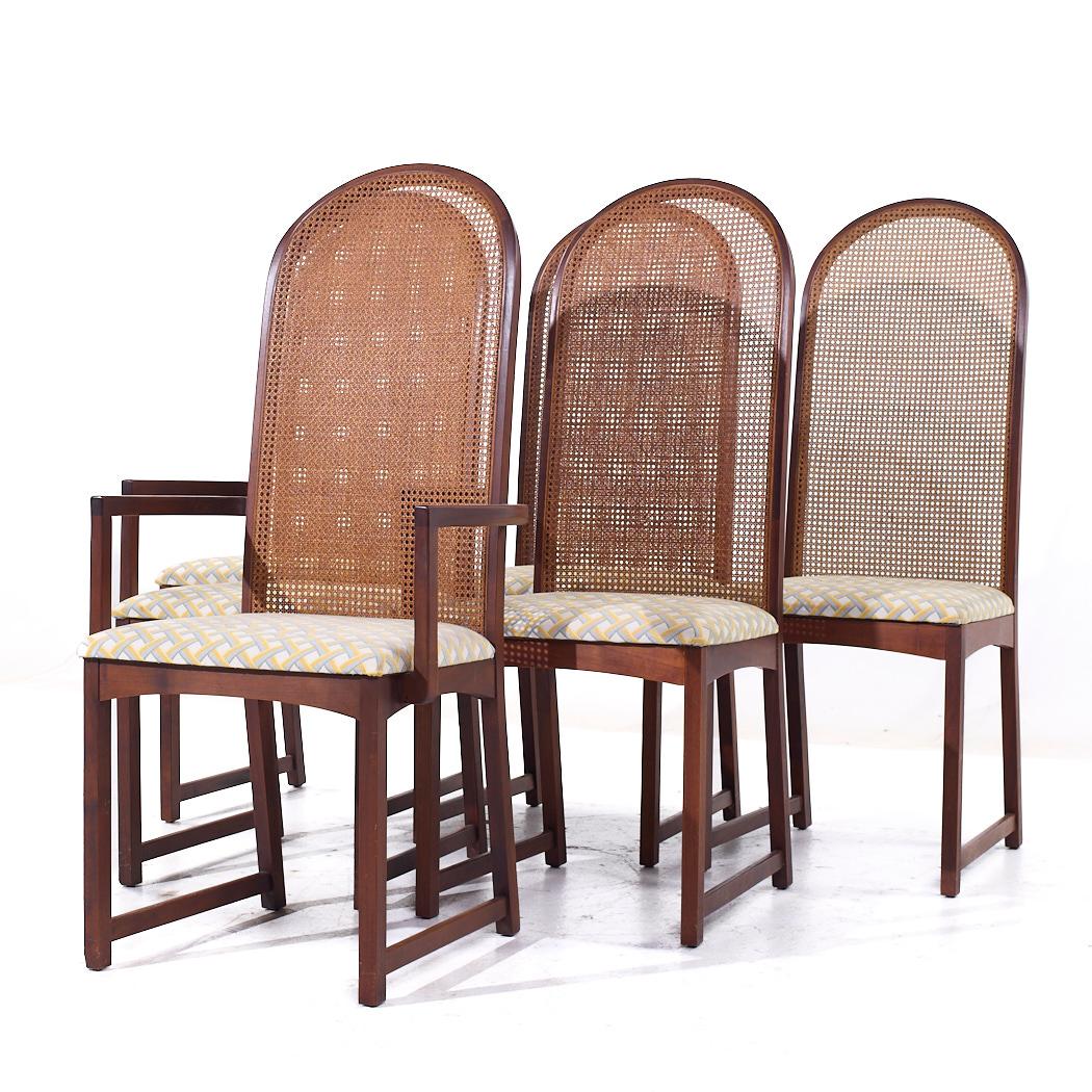 Mid-Century moderno Sedie da pranzo Directional del Mid Century - Set di 6 in vendita