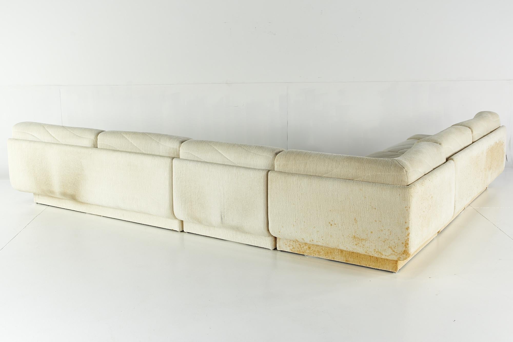 Sektionelles Sofa aus der Mitte des Jahrhunderts im Angebot 3