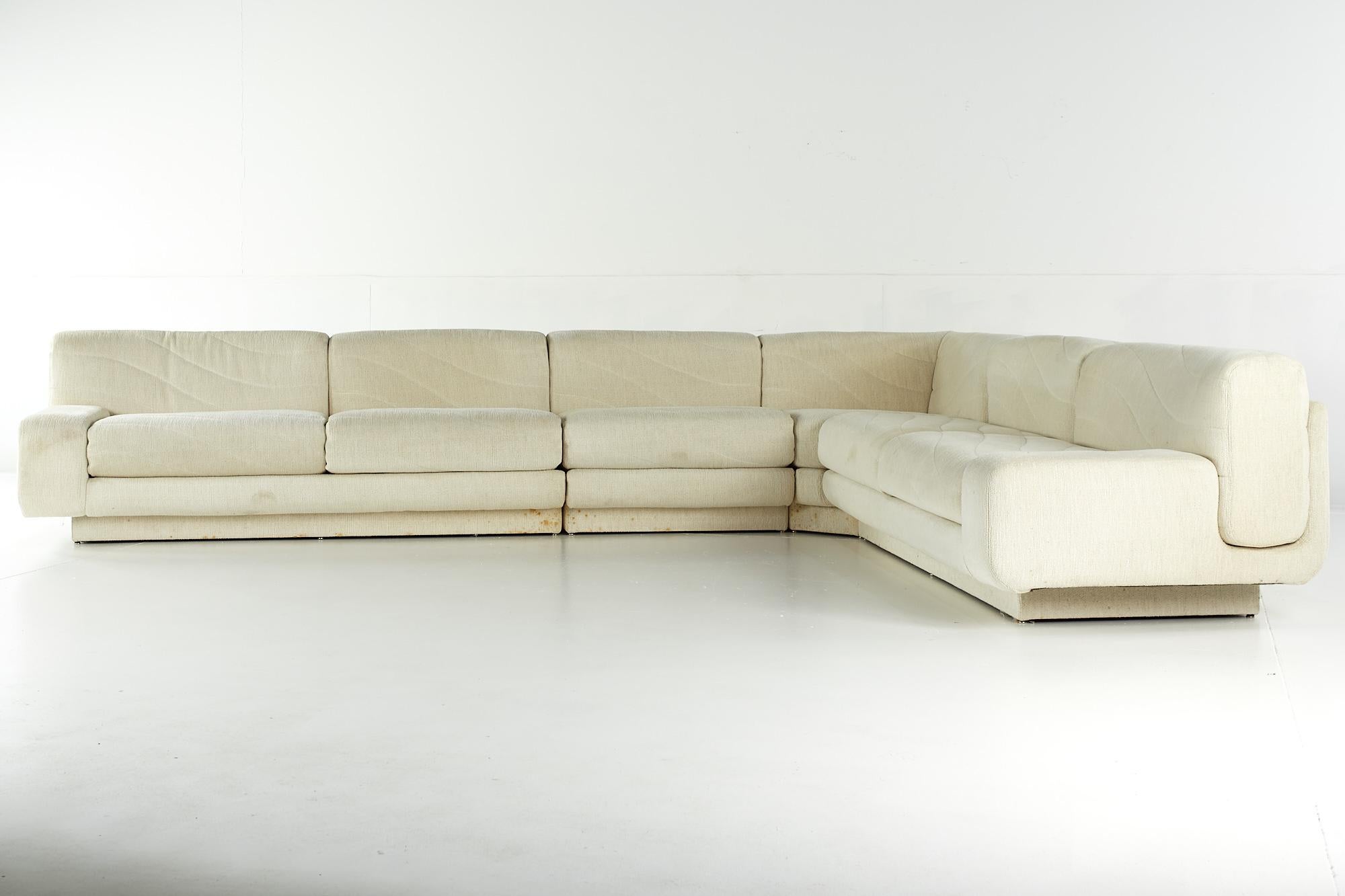Sektionelles Sofa aus der Mitte des Jahrhunderts (Moderne der Mitte des Jahrhunderts) im Angebot