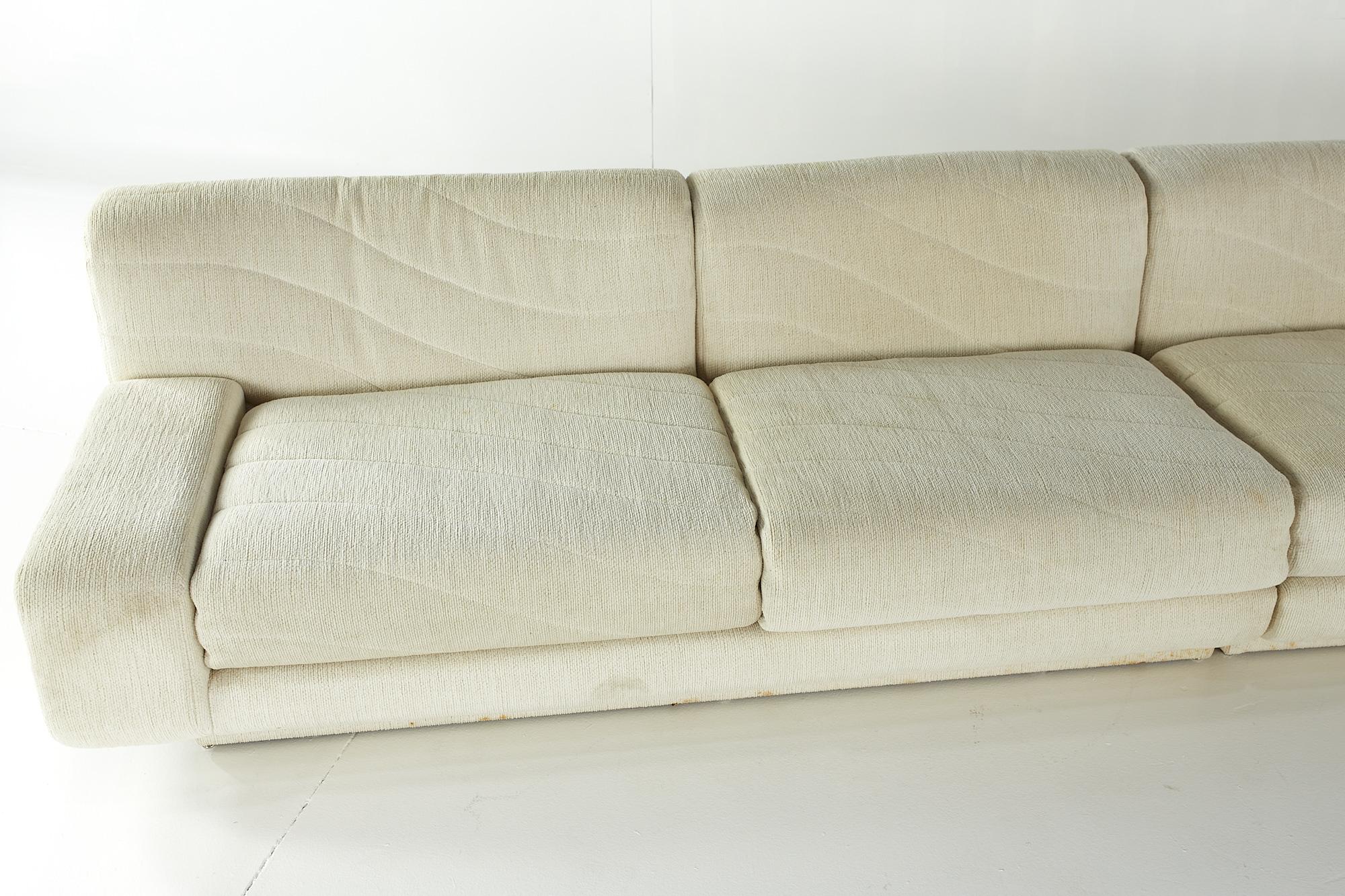 Sektionelles Sofa aus der Mitte des Jahrhunderts im Zustand „Gut“ im Angebot in Countryside, IL