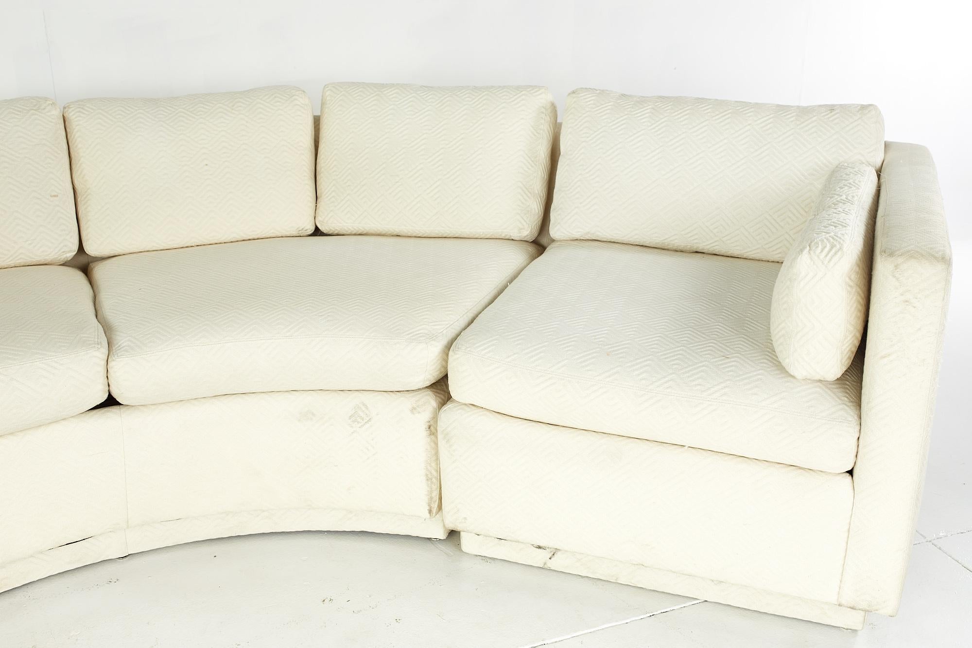 Directional-Sofa aus der Mitte des Jahrhunderts (Ende des 20. Jahrhunderts) im Angebot