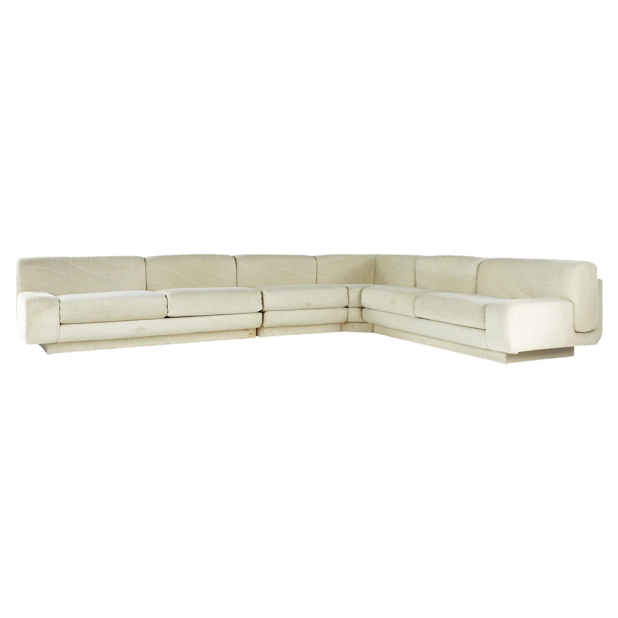 Sektionelles Sofa aus der Mitte des Jahrhunderts im Angebot