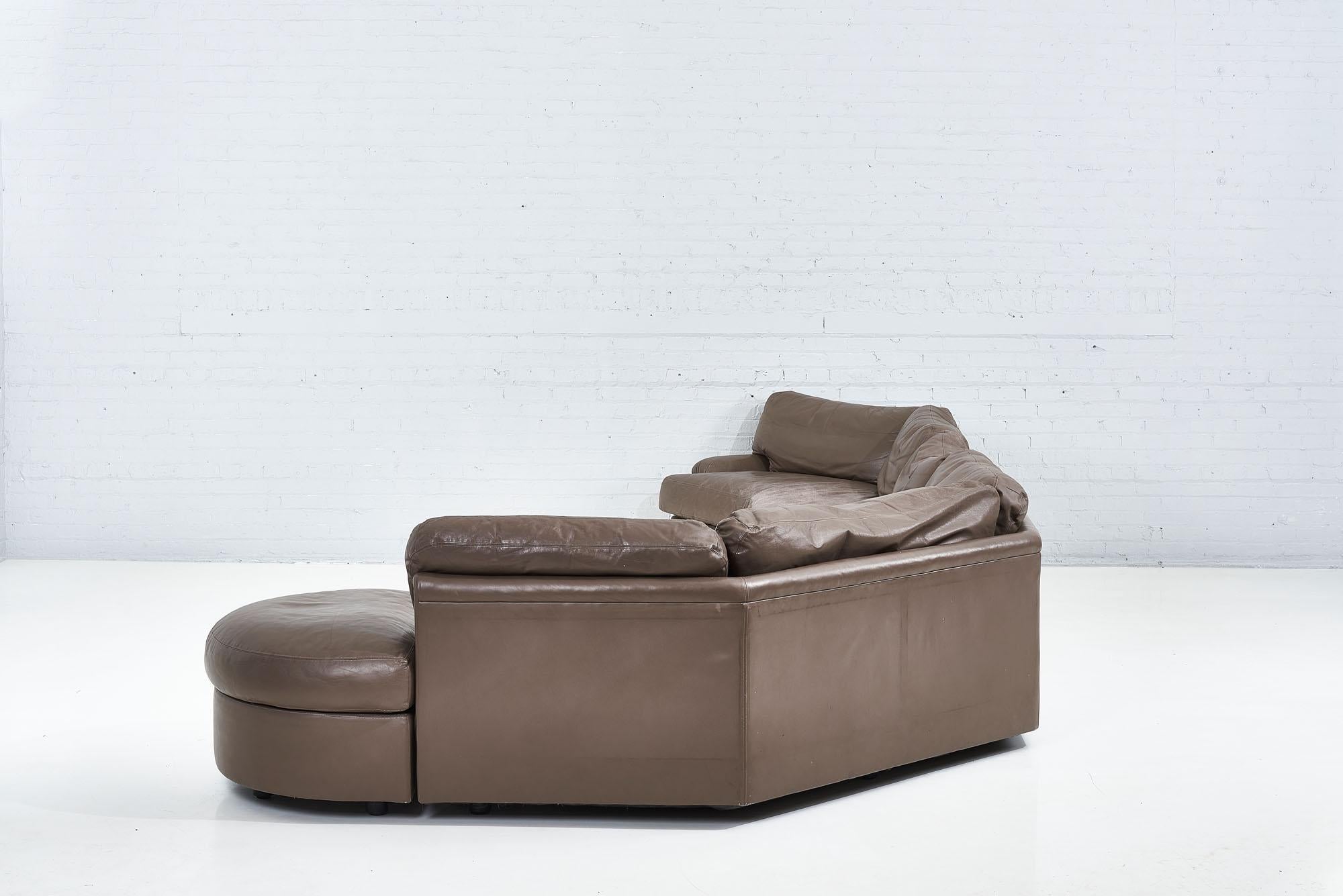Directional Modular Sectional Sofa, 1970 In Good Condition For Sale In Chicago, IL