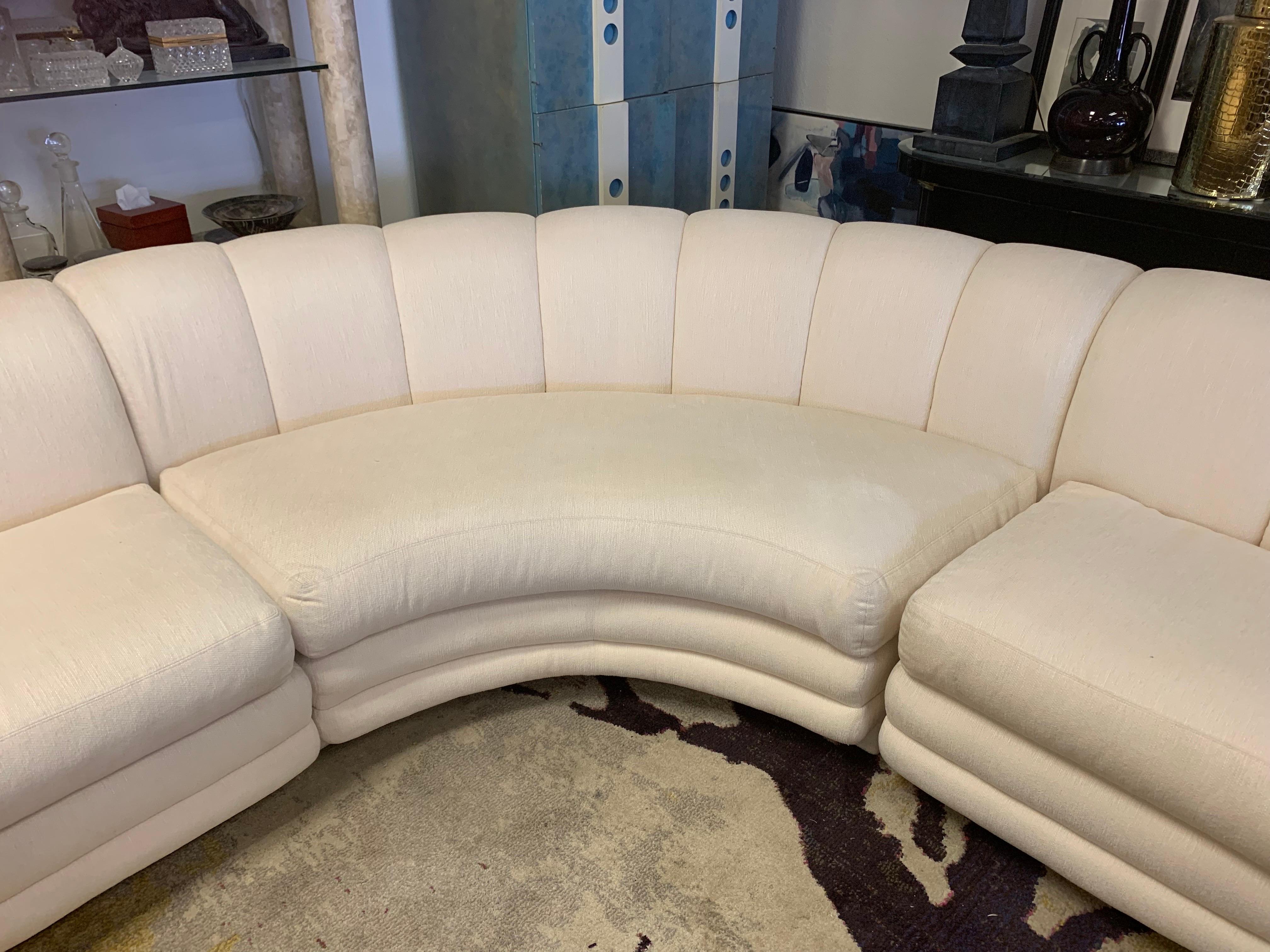 Directional All Original Four Piece Sectional Sofa in the Style of Steve Chase In Good Condition In Palm Springs, CA