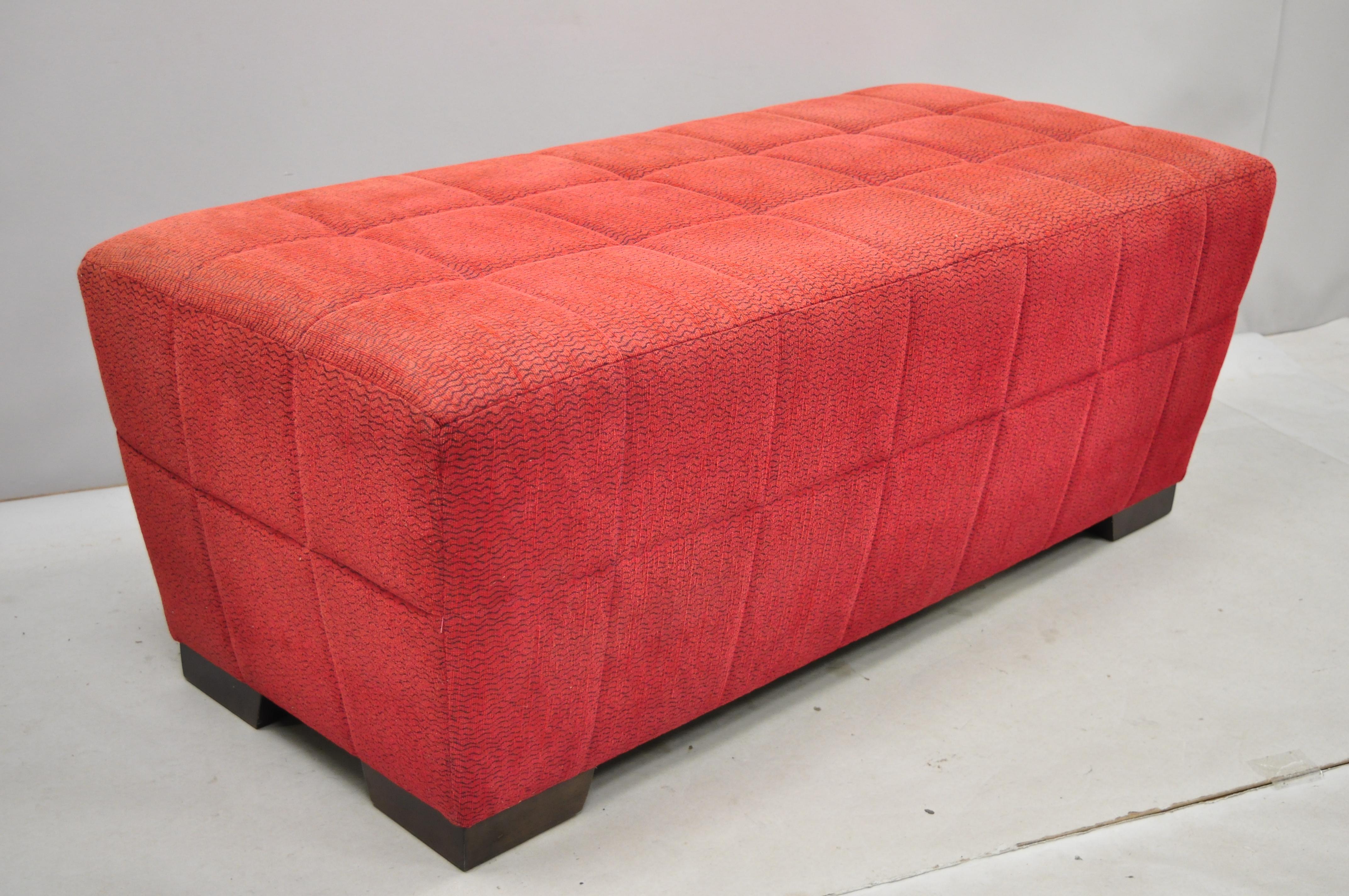 Red upholstered 56