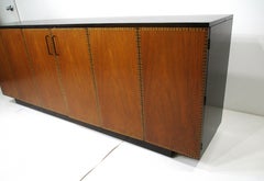 Directional Renzo Rutili Credenza with Mahogany and Inlay by Johnson Bros.