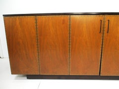Directional Renzo Rutili Credenza with Mahogany and Inlay by Johnson Bros.