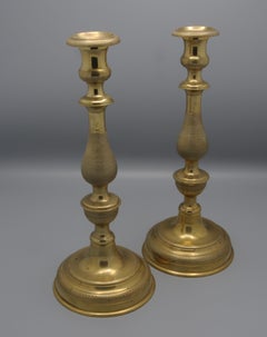 Directoire Antique French Candlesticks