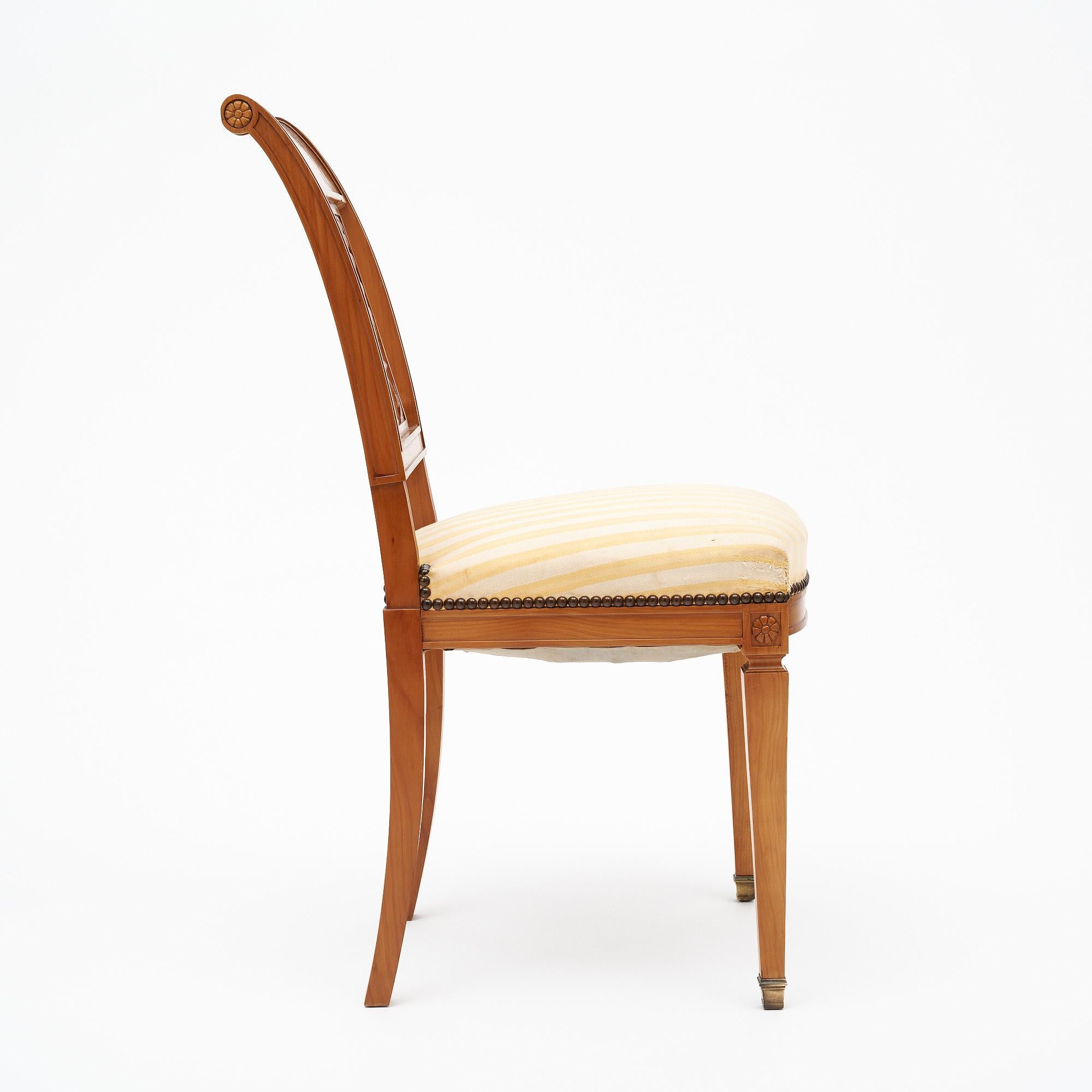 Directoire Antique French Dining Chairs For Sale 2