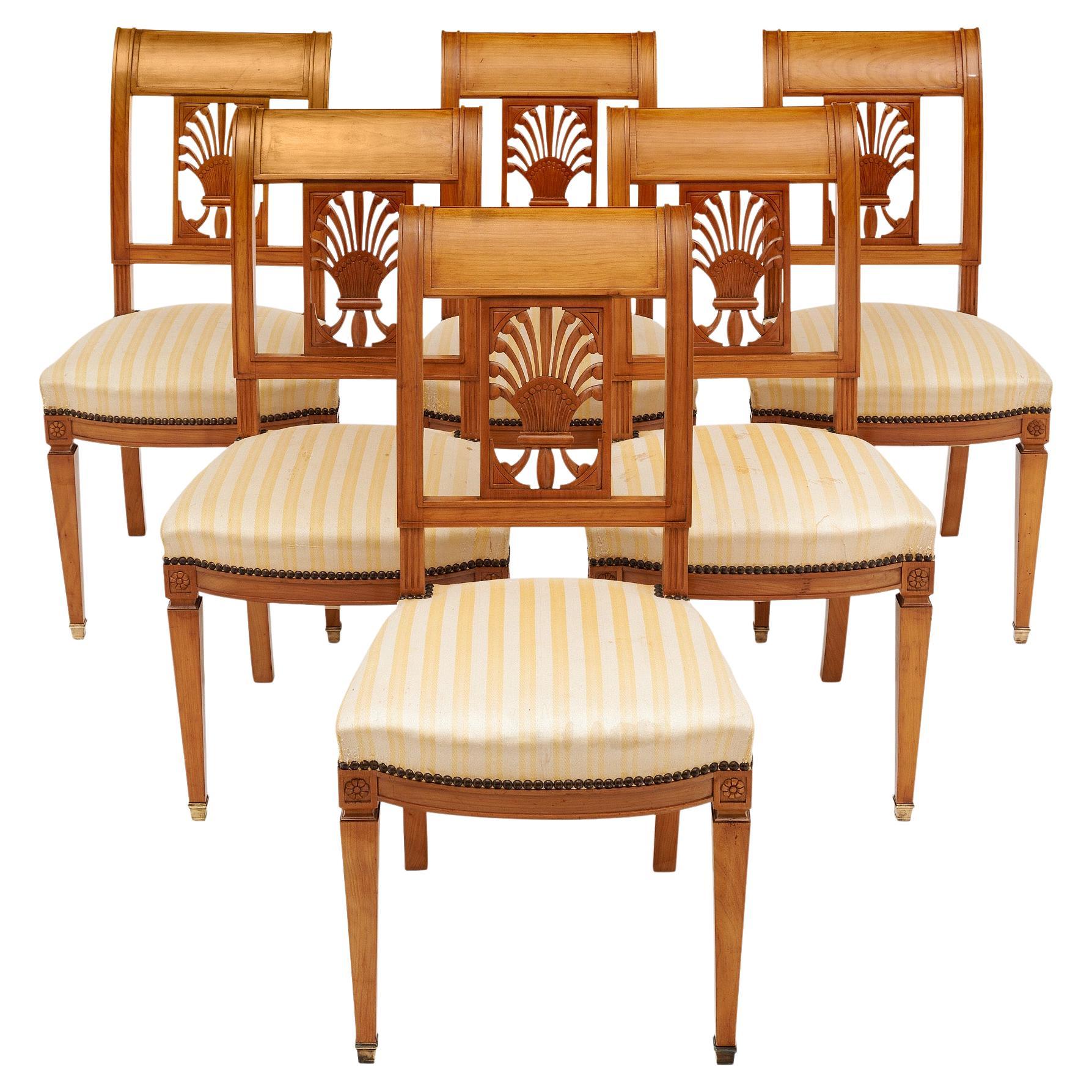 Directoire Antique French Dining Chairs