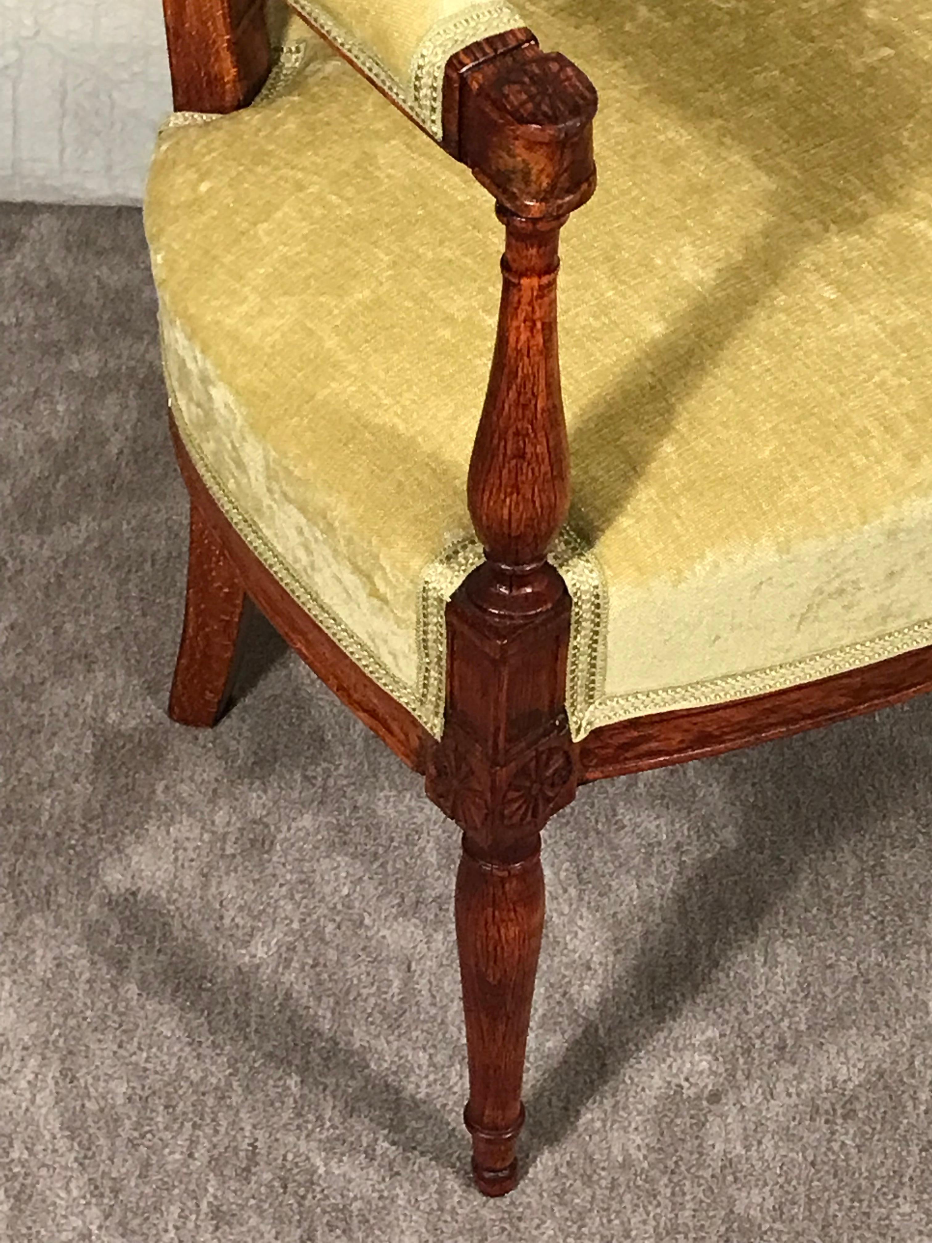 French Directoire Armchair, France 1800-1810 For Sale