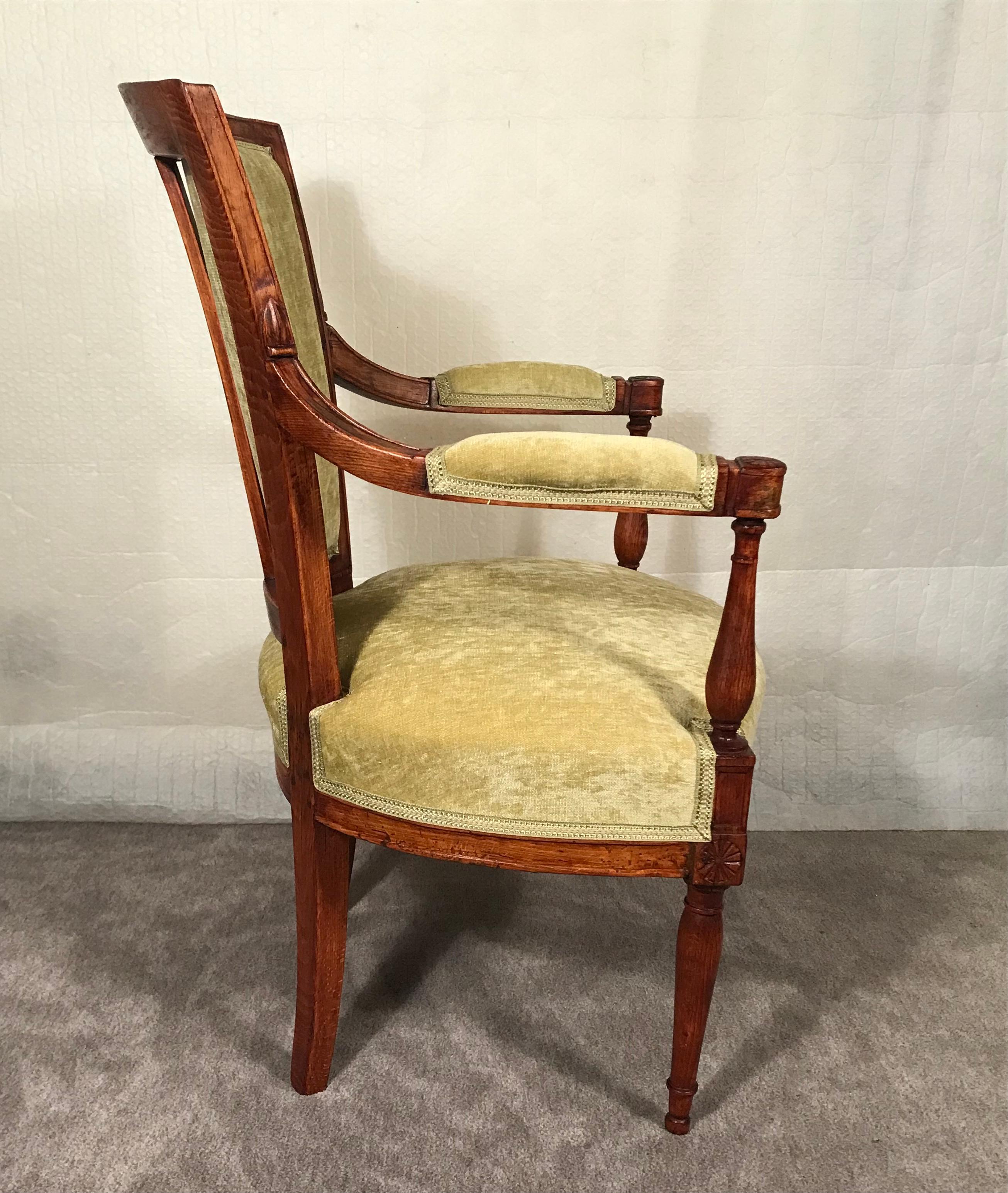 Early 19th Century Directoire Armchair, France 1800-1810 For Sale