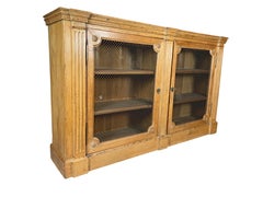 Directoire Bleached Oak Side Cabinet