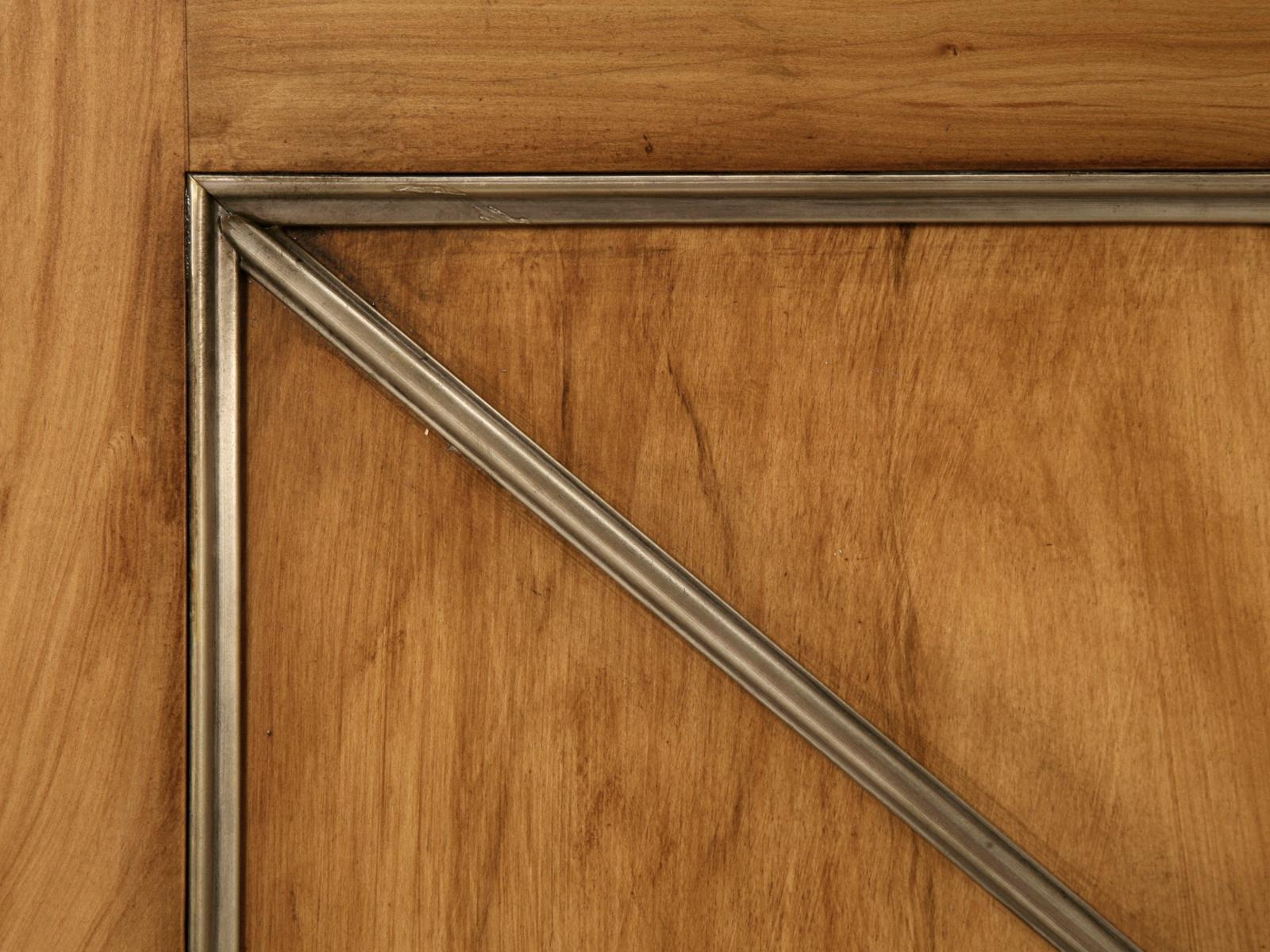 Directoire Style Cabinet Hides Pair of Sub Zero Refrigerators Made Any Size For Sale 1