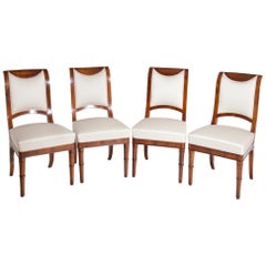 Antique Directoire Chairs, France, 19th Century