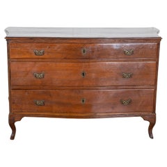 Directoire Chest of Drawers in Walnut 1780 Venice
