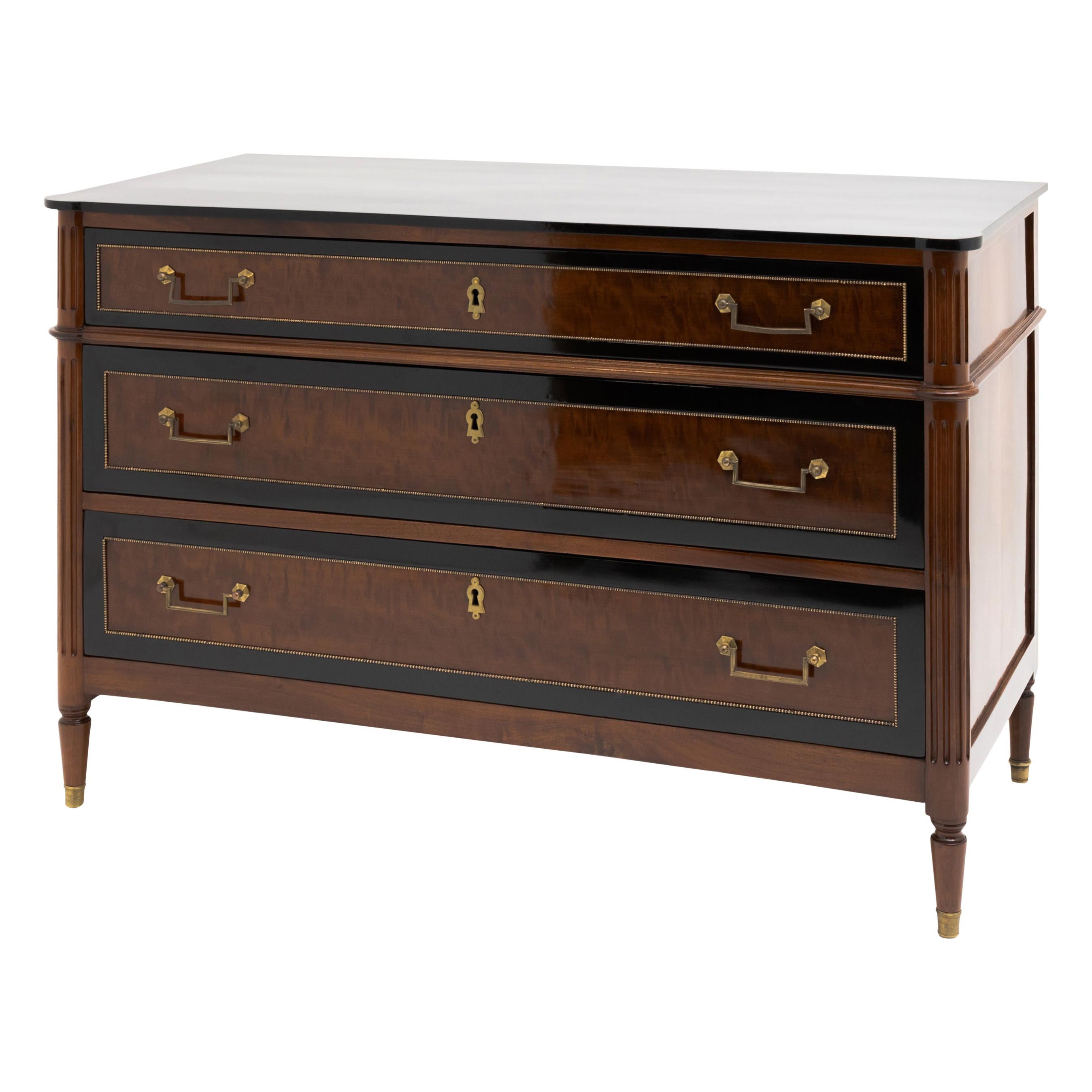 Directoire Chest of Drawers, Mahogany, France, circa 1790